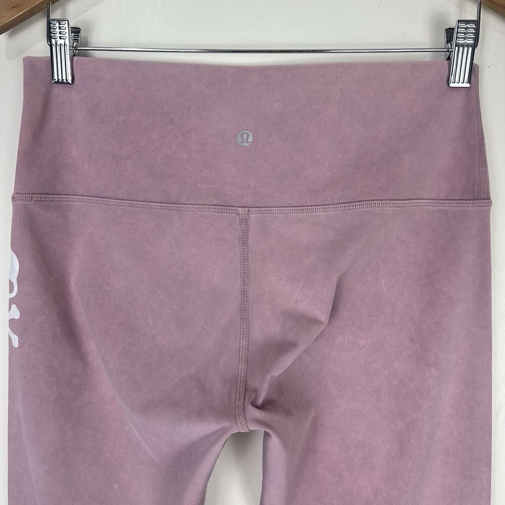 Lululemon Soulcycle Wunder Under *Snow Washed 28" Washed Antoinette Size  10 - Picture 5 of 8